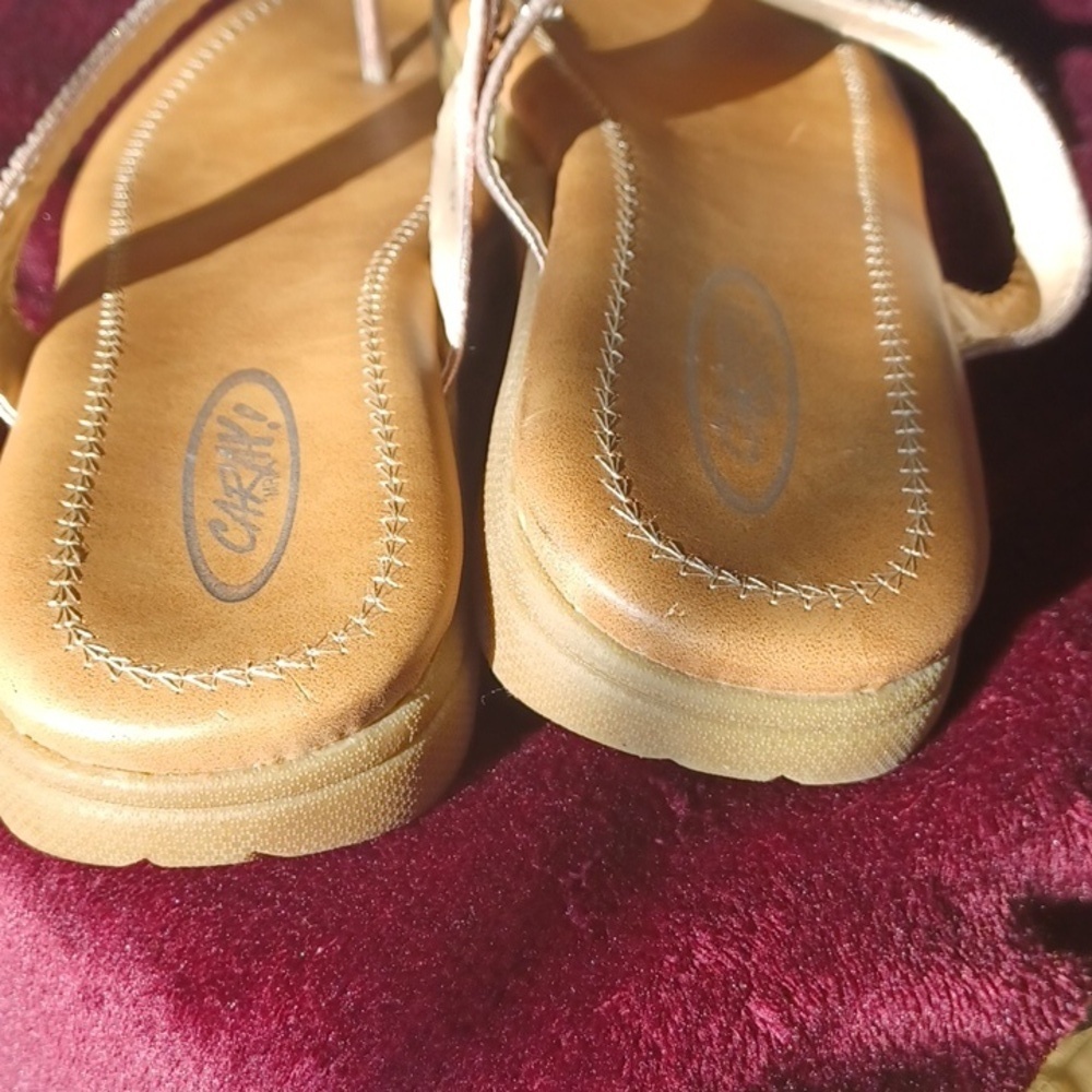 Mr Caray! Bejeweled sandals size 7.5-8 sparkly - Picture 3 of 5